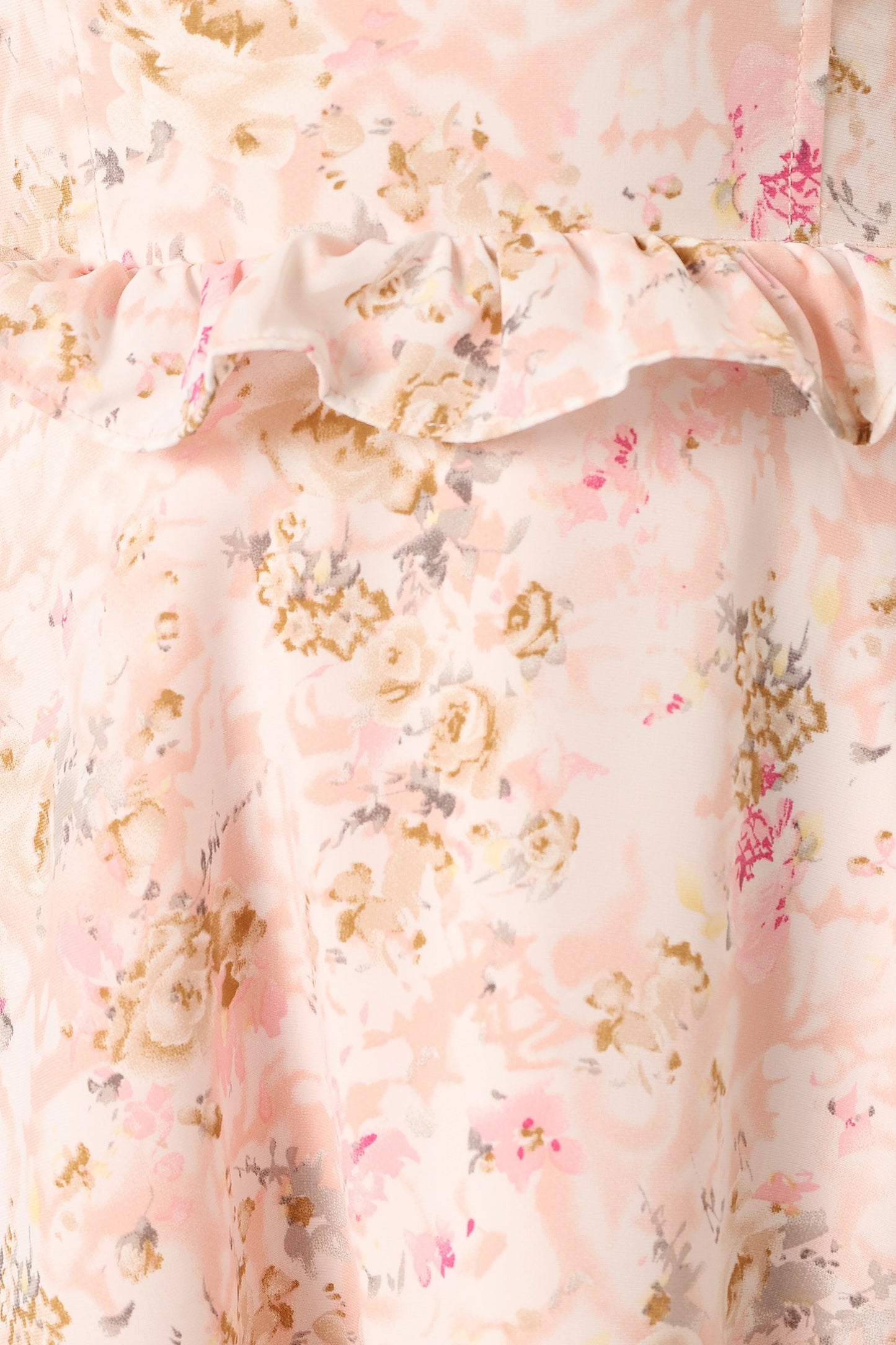 Lillee Tiered Maxi Dress Pink Floral