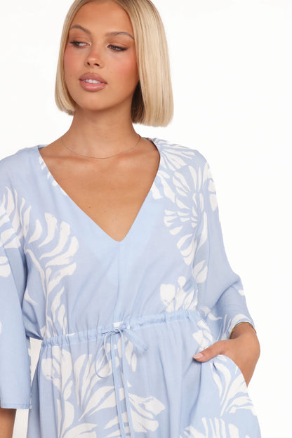 Tiff Romper Shell Print