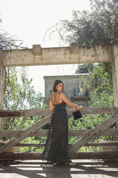 Hilary Wide Leg Jumpsuit Black