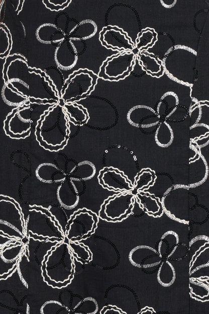 Loven Midi Dress Black White