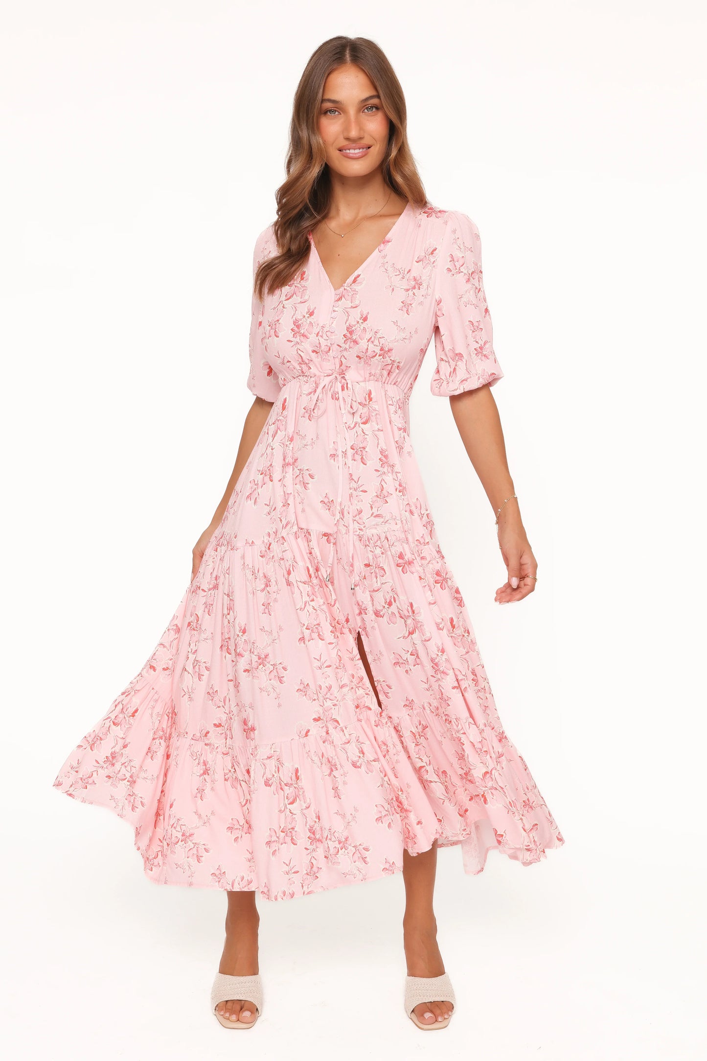 Kelda Dress Rose Pink Floral