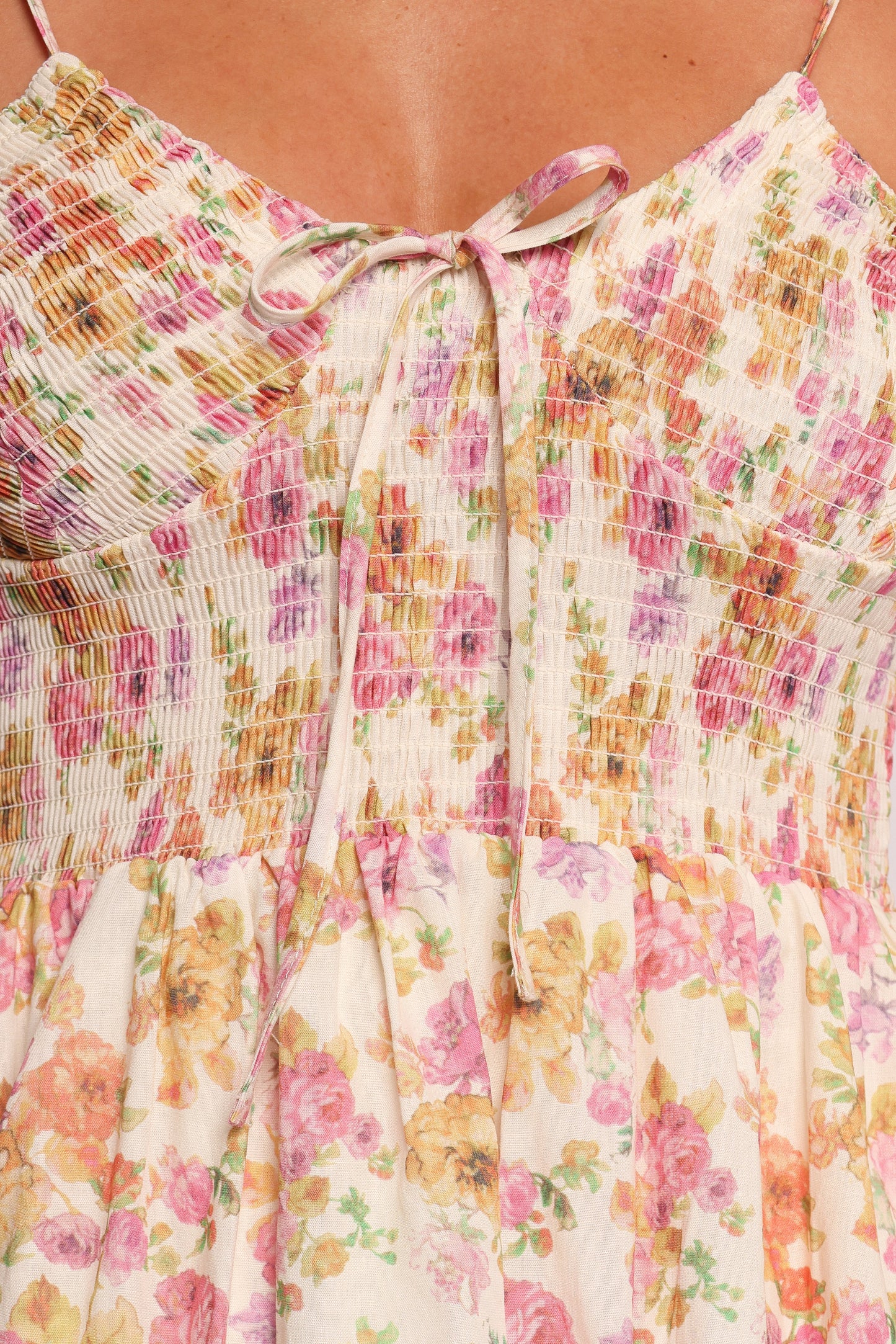 Salaca Maxi Dress Pink Orange