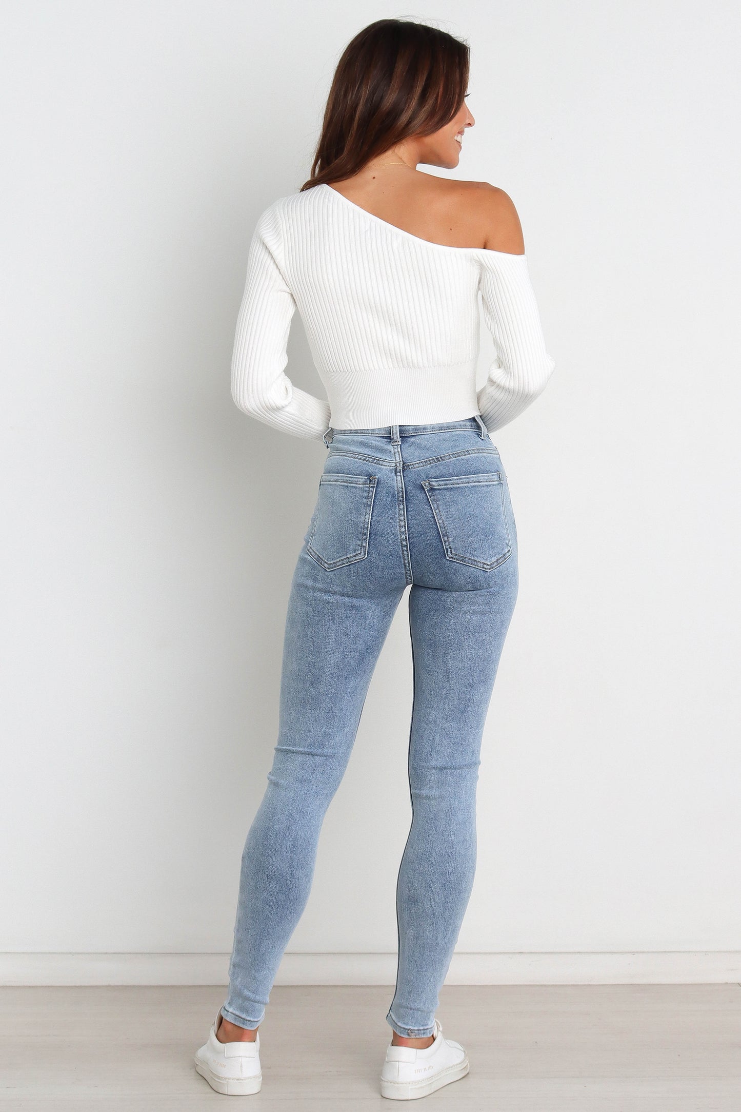 Tina Top White