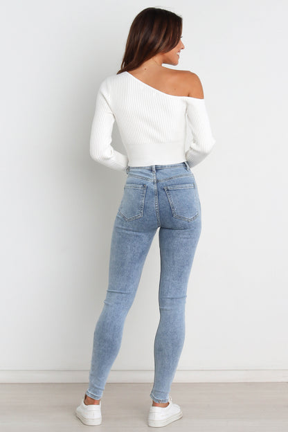 Tina Top White