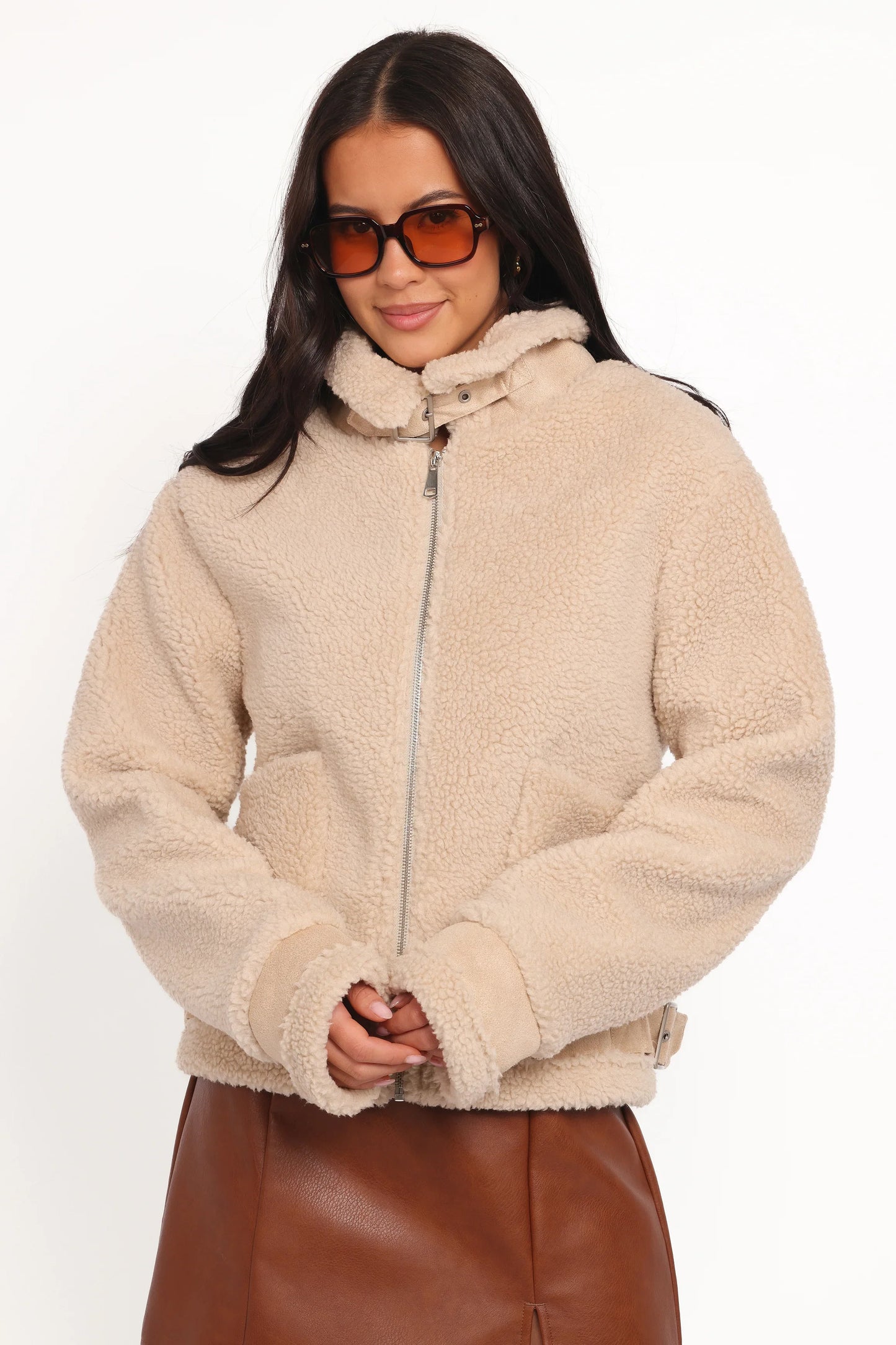 Winslow Fleece Jacket Taupe