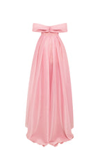 Sophisticated off the shoulder misty rose maxi dress Garden of Eden