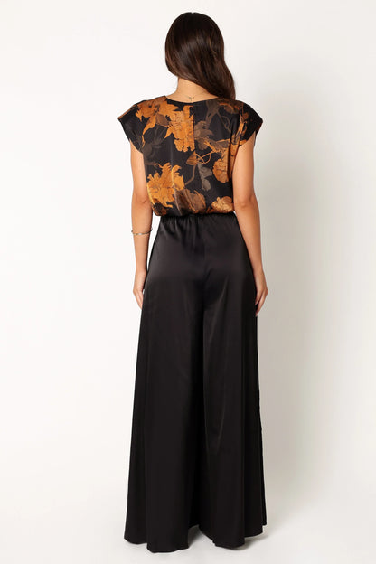 Taya Two Piece Set Black