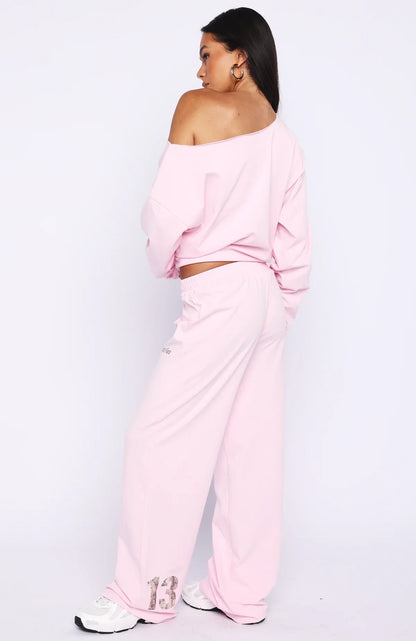 All A Dream Track Pants Pink