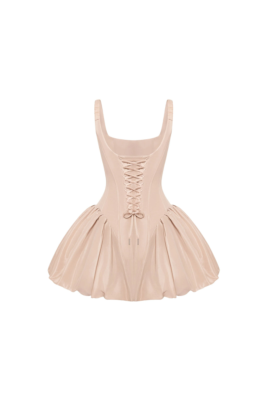 Cappuccino corset mini dress