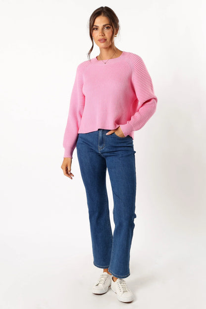 Sarah Knit Sweater Pink