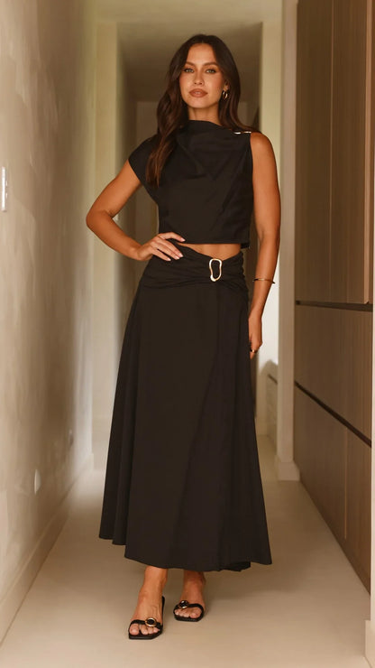 Delphine Top Black