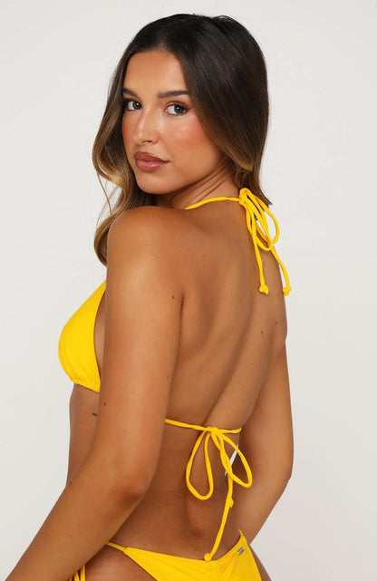 Golden Hour Bikini Top Mango