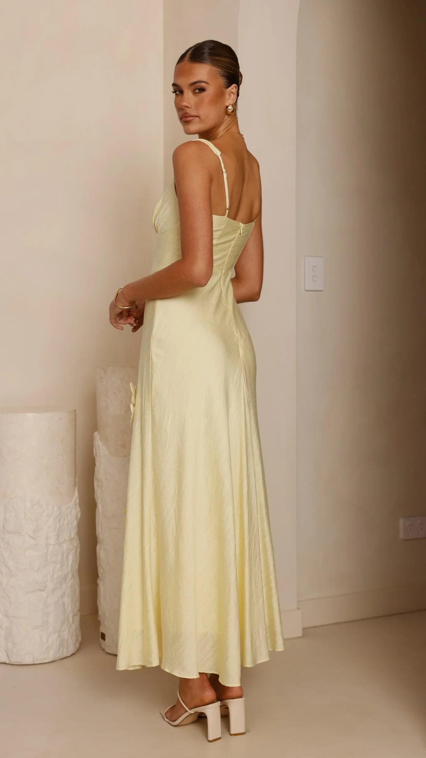 Lavara Maxi Dress Yellow