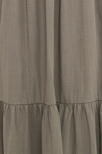 Deloria Maxi Dress Olive