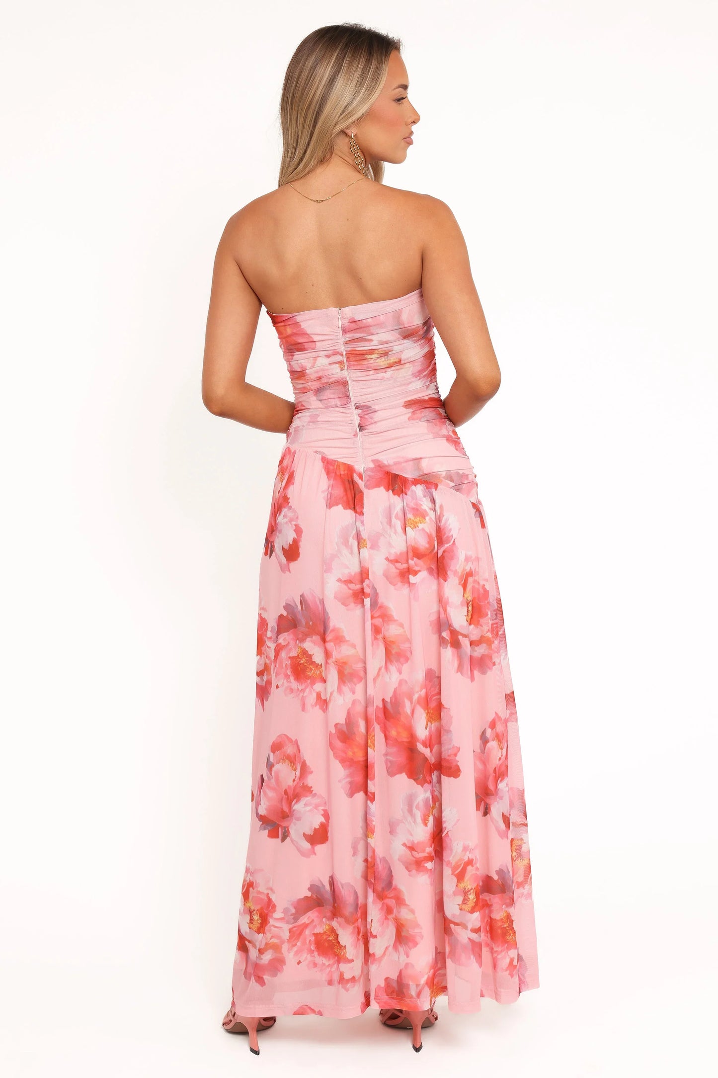 Calypso Maxi Dress Pink Peony