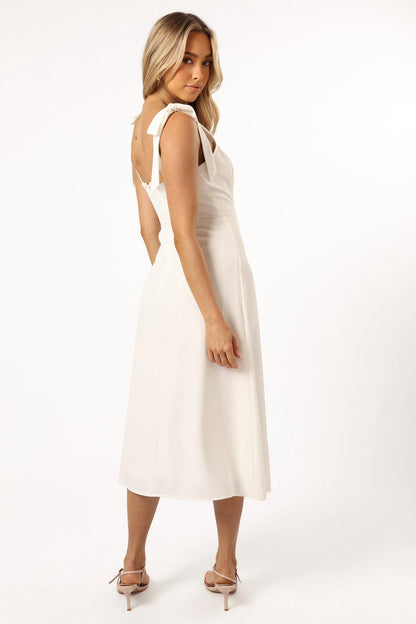 Laurel Dress White