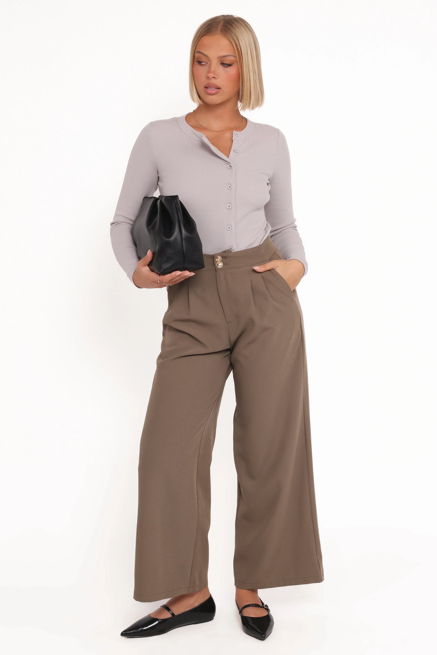 Curtis Pants Taupe
