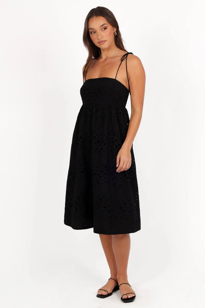Sevara Midi Dress Black