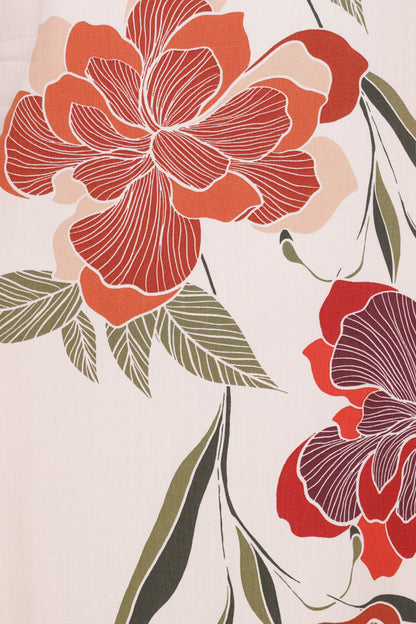 Elanira Mini Dress Fall Floral