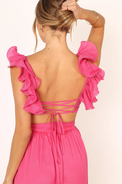 Bonito Midi Dress Berry