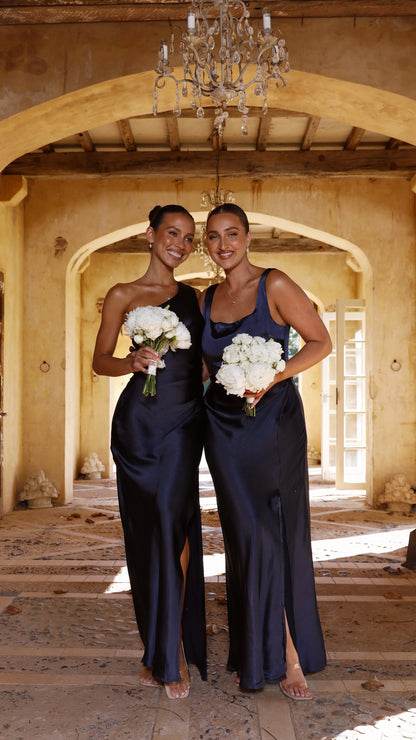 Victoria Maxi Dress Navy
