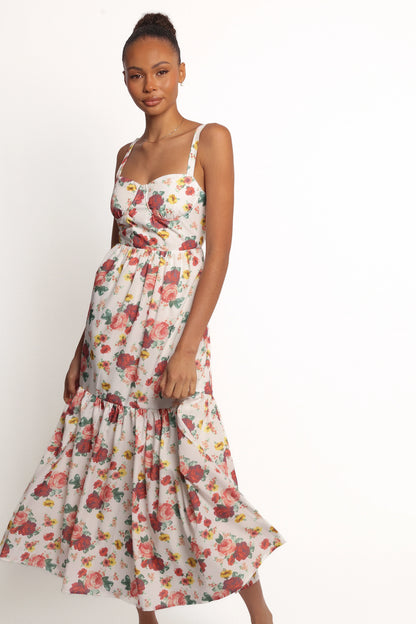 Donatella Maxi Dress Floral