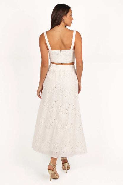 Camellia Two Piece Set White