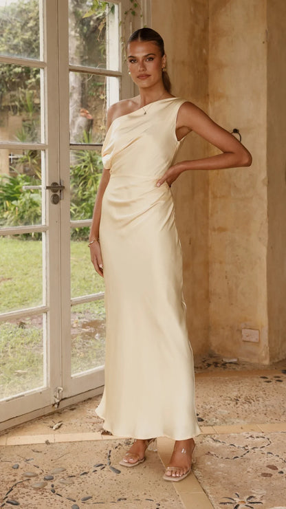 Gigi Maxi Dress Lemon
