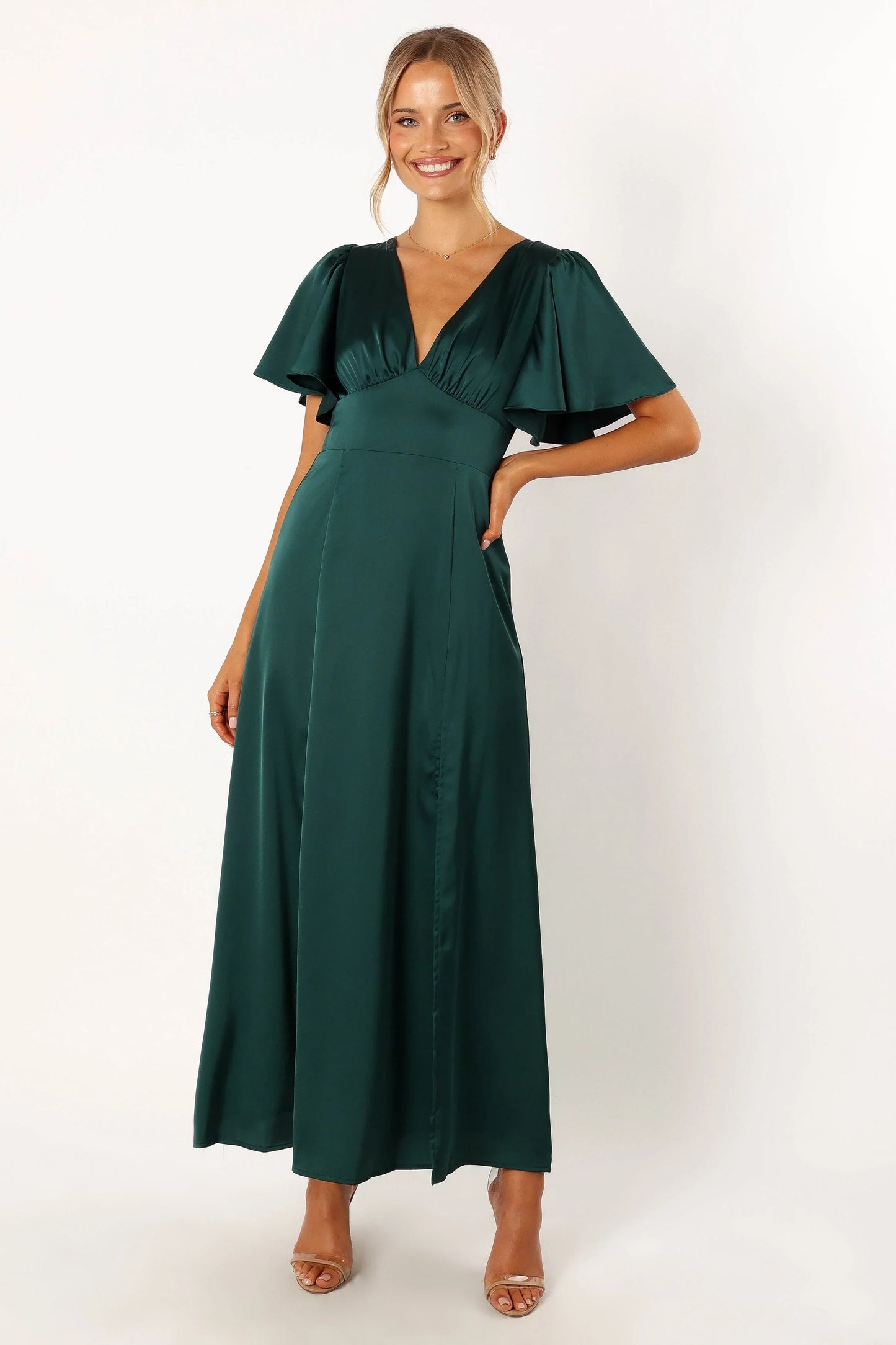 Casper Maxi Dress Hunter Green