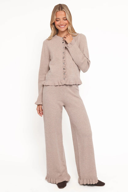 Eve Pant Set Beige
