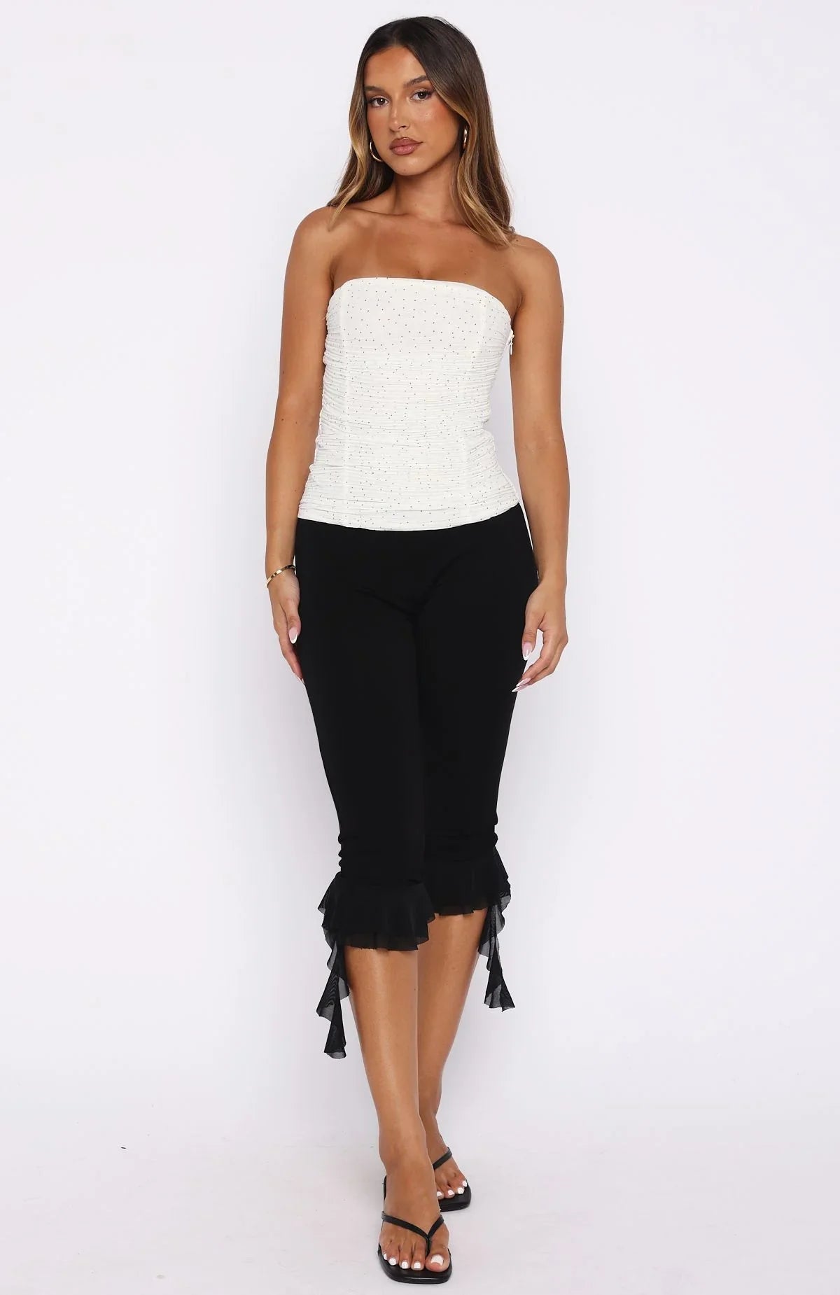 Slay Daily Capri Pants Black