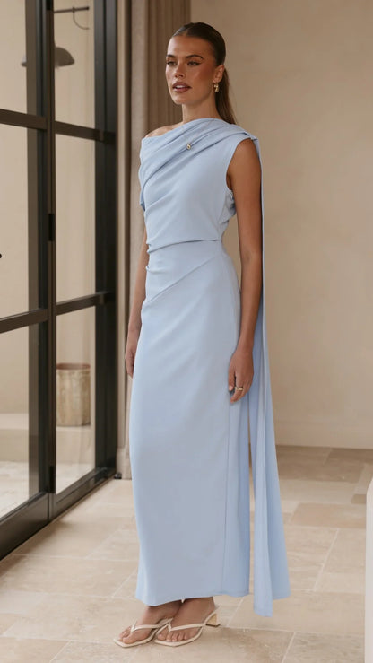 Delilah Maxi Dress Blue