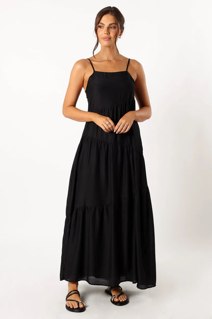 Bennie Midi Dress Black