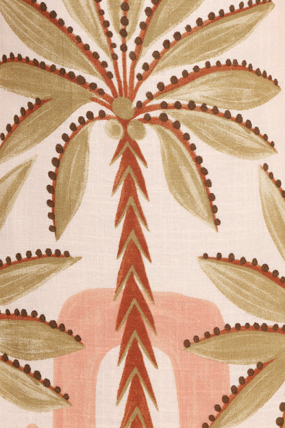 Giada Mini Dress Pink Palm