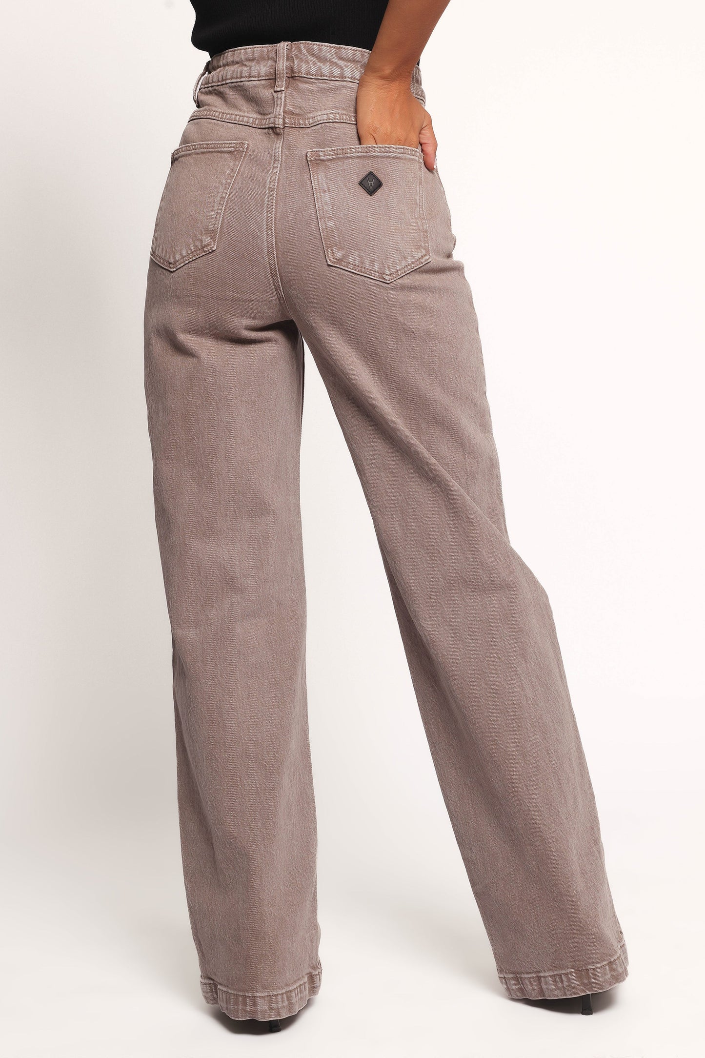 Abrand 94 High Wide Jeans Mushroom
