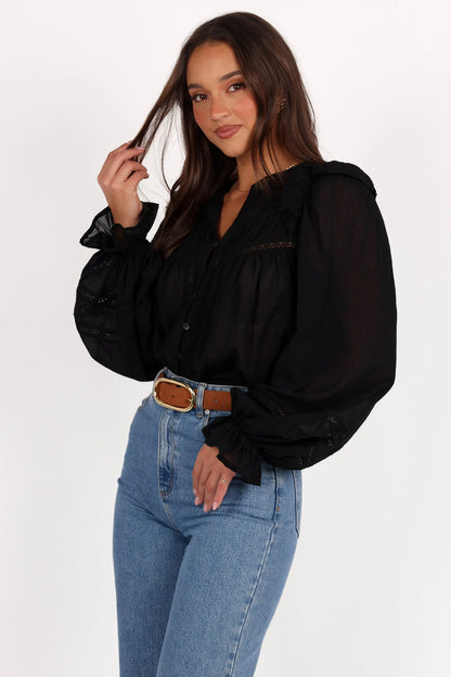 Emelia Top Black