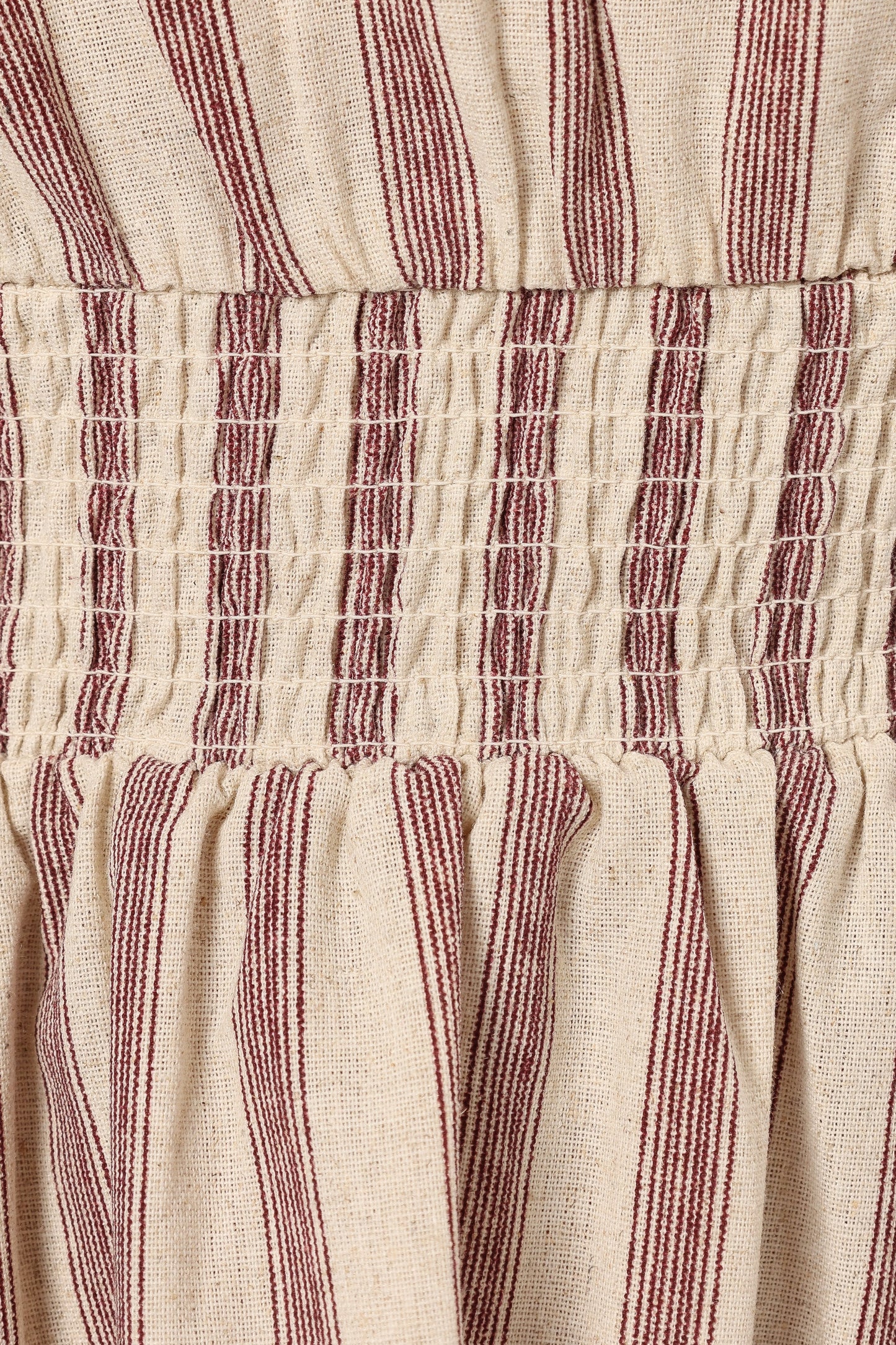 Jimi Long Sleeve Maxi Dress Brown Stripe