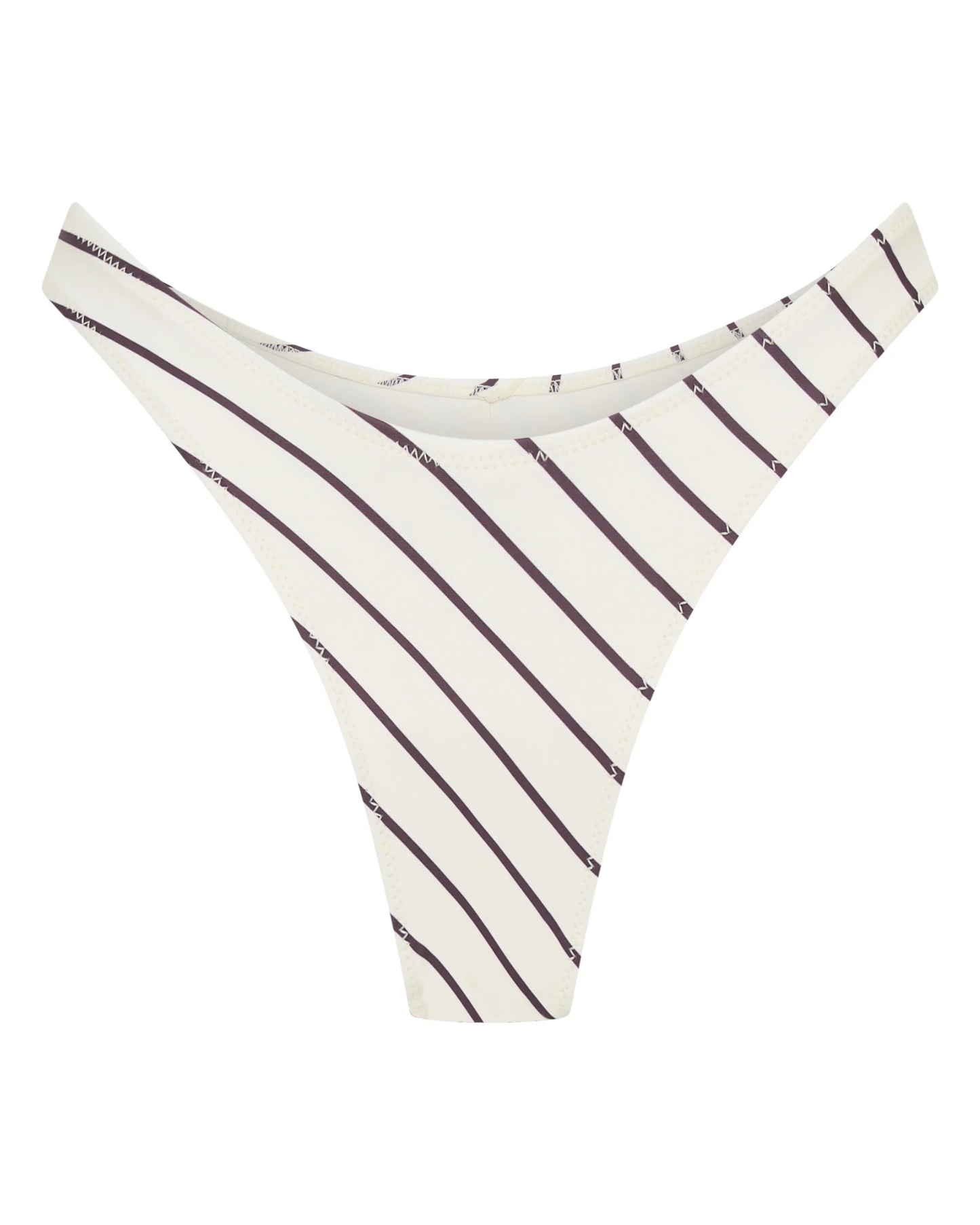 Belmont Bottoms Cream Choc Stripe