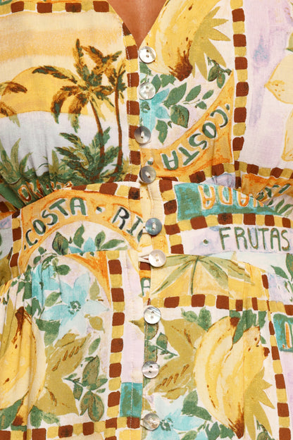 Sorrento Maxi Dress Tropical Sun