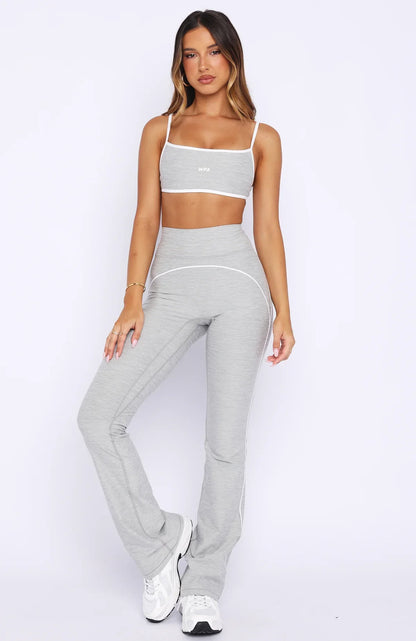 Tenacity Sports Bra Grey Marle