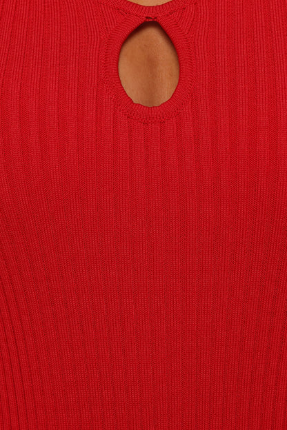 Robin Midi Dress Red