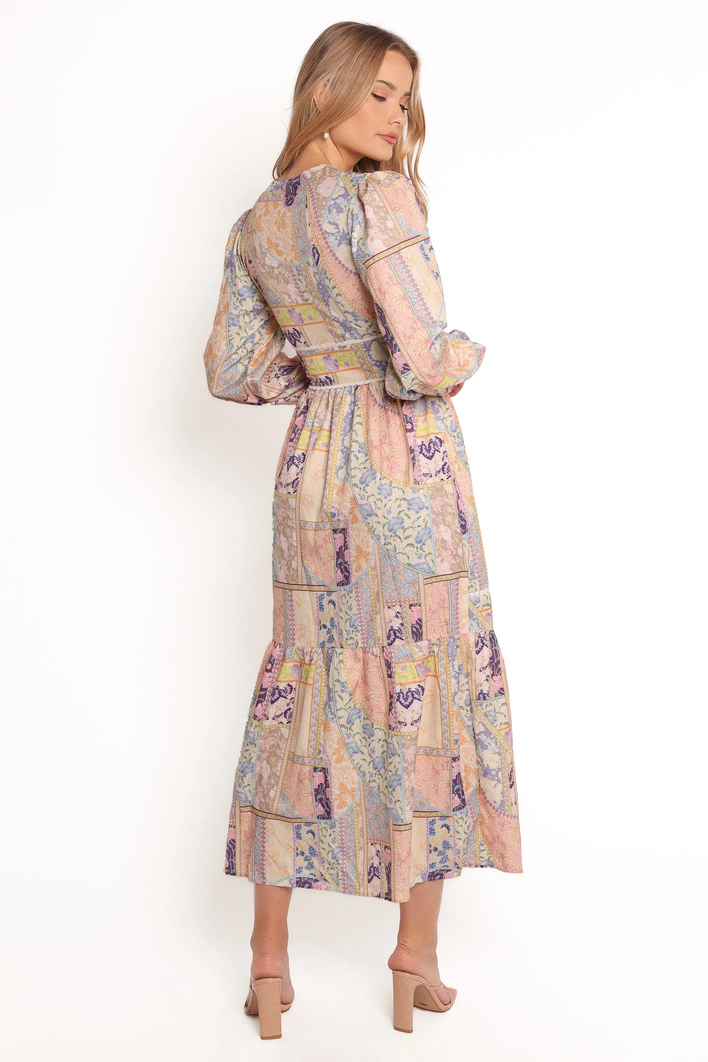 Ariella Maxi Dress Patchwork