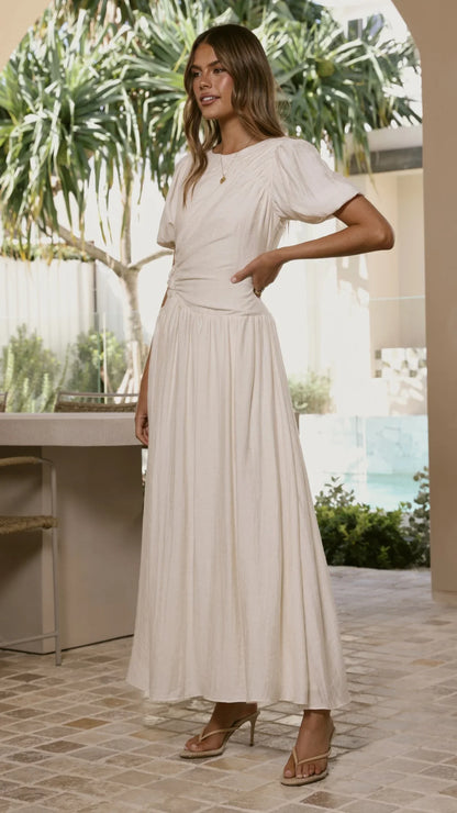Merilia Maxi Dress Cream