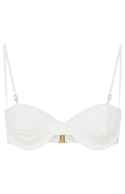 Damani Bikini Top White