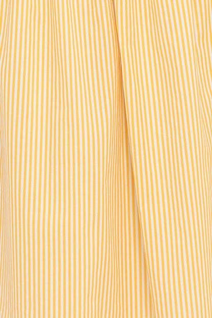Salome Strapless Top Mango Stripe