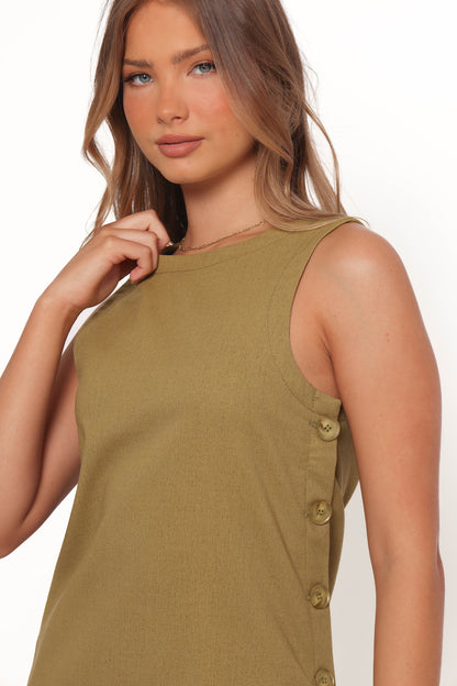 Penelope Mini Dress Green