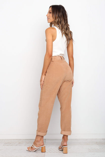 Talaren Cord Pant Beige