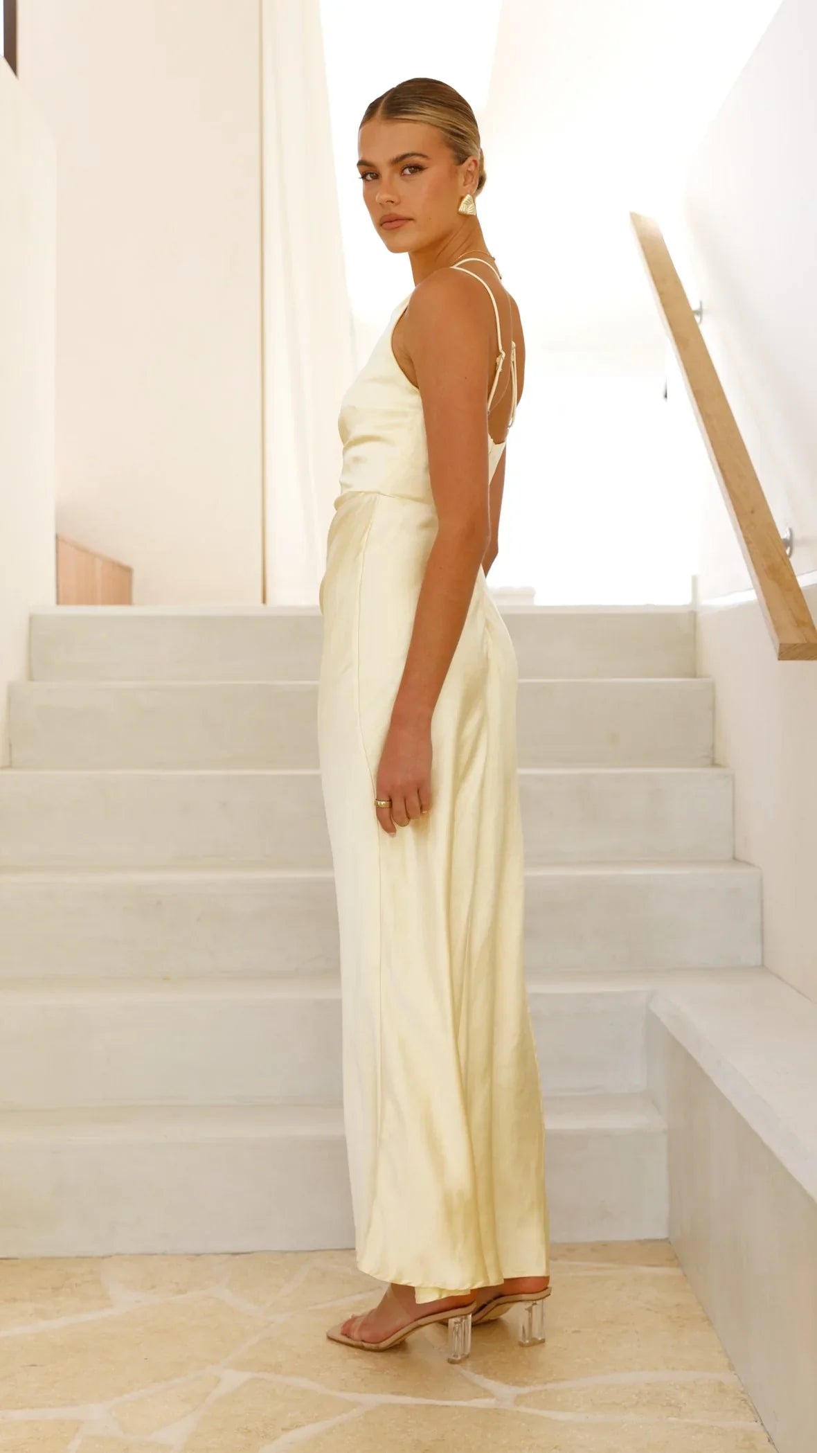 Jenna Maxi Dress Yellow