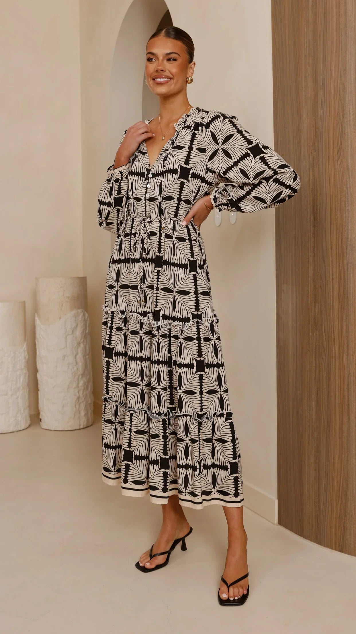 Lani Maxi Dress Cortana Print