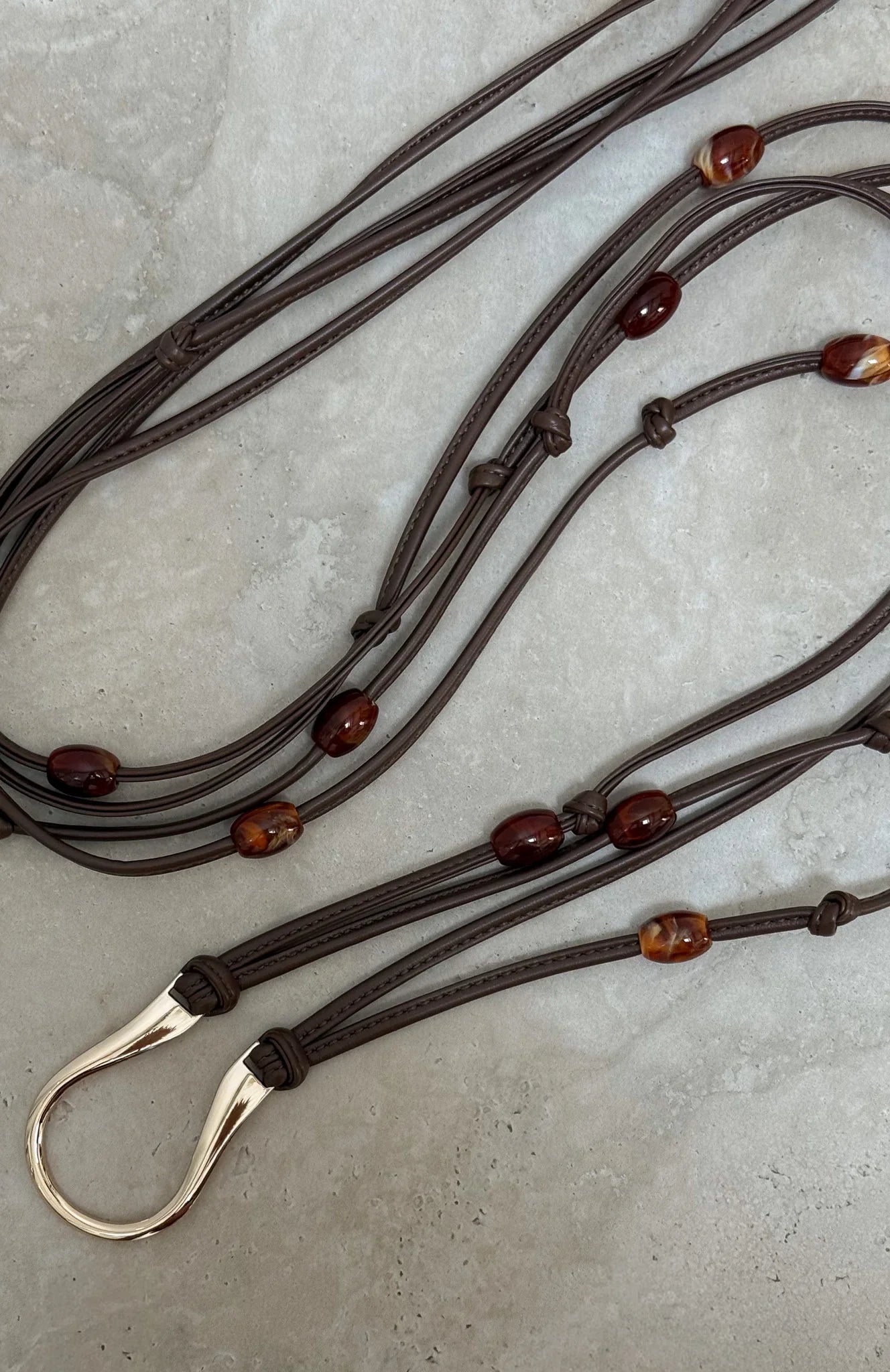 Sayge Wrap Belt Chocolate